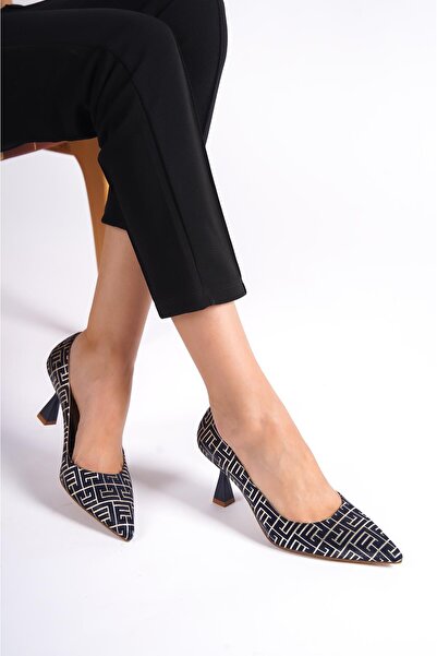 Capone Outfitters Dámské jehlové boty Capone se špičatou špičkou na středním podpatku