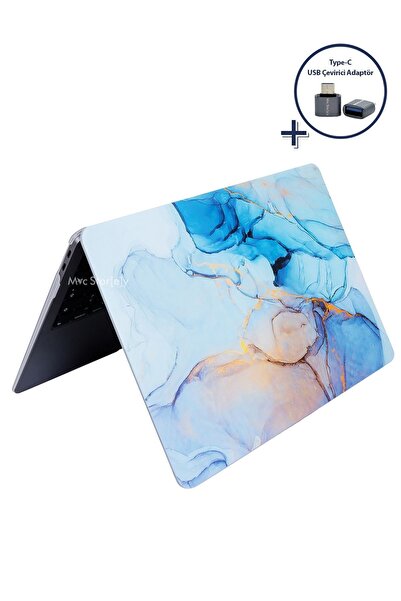 Mcstorey Macbook Air M1 Kılıf 13inç A1932 A2179 A2337 Ile Uyumlu Marble14nl