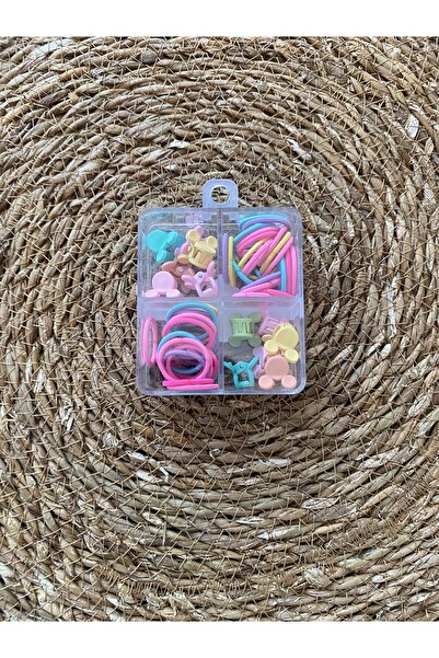 Clariss Mickey Model Latch and Mini Rubber Children's Buckle Set in a Transparent Box