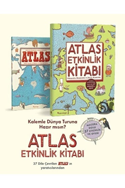 Domingo Yayınevi Atlas Ve Atlas Etkinlik Kitabı (2 Kitap Takım)