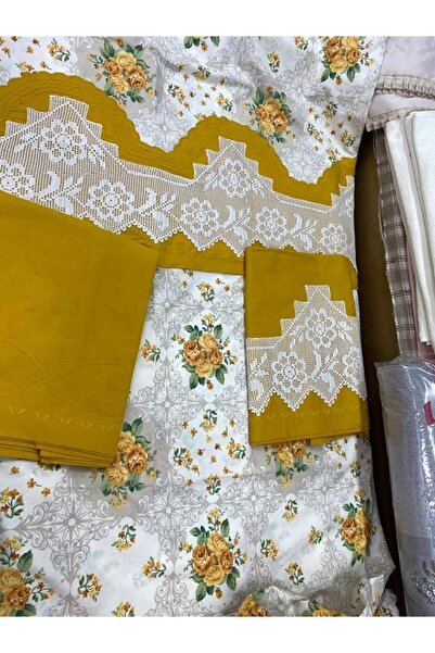 bursa çeyiz ELİŞİ DANTELLİ NEVRESİM TAKIMI ÇARŞAFI DANTELSİZ