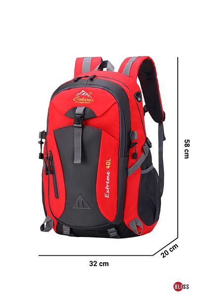 Bliss Imported Multifunctional Waterproof Outdoor Mountaineer Camping Bag 40 lt