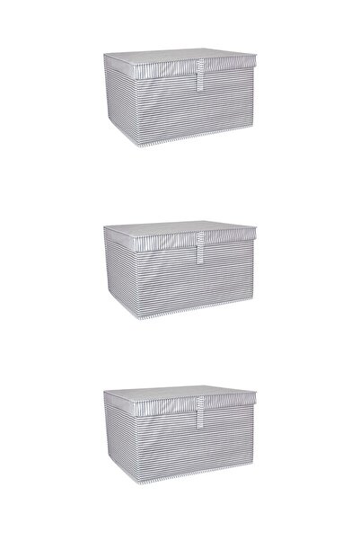 ALAS صندوق متعدد الأغراض ماكسي (50 × 40 × 30 سم) قماش مقاوم للماء بتقنية النا...