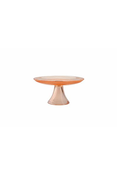 Porland Lina Orange Footed Plate 17 cm 04Fıa 002591
