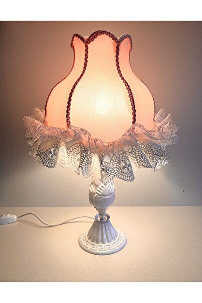 LULUAVİZEM Luluavizem Pudra Pembe Abajur Luluavizem