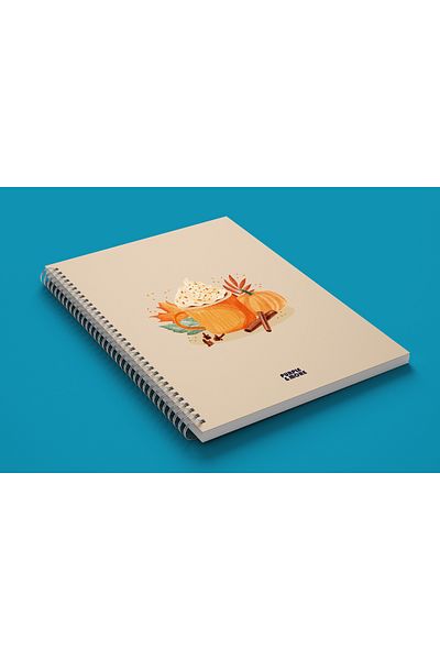 PURPLE & MORE Be Spicy Spiral Notebook