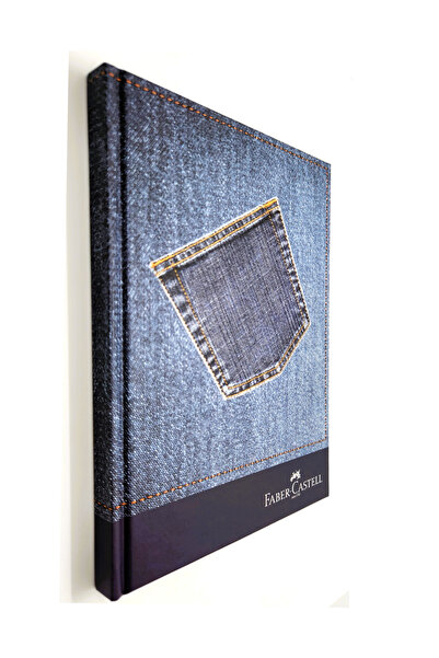 Faber Castell A5 Hard Cover Undated Unlined Agenda Notebook 120 Sheets