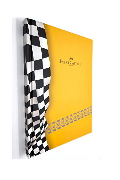 Faber Castell A5 твърда корица, без дата, празен бележник, 120 листа