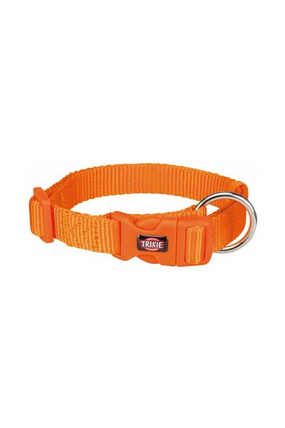 Trixie M-L Orange Dog Premium Collar 165083