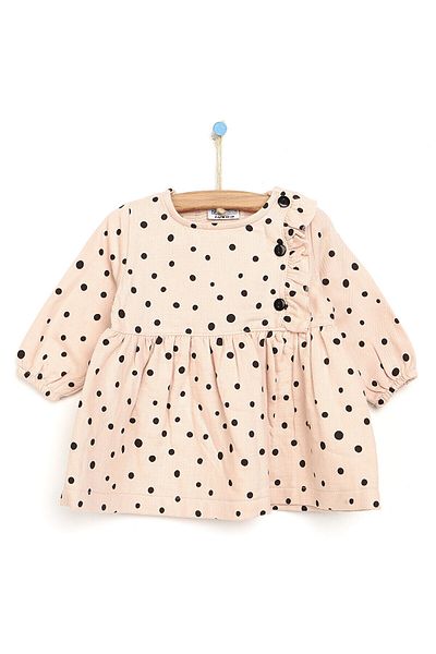 ebebek Hello Baby HelloBaby Winter Magic Baby Girl Woven Dress