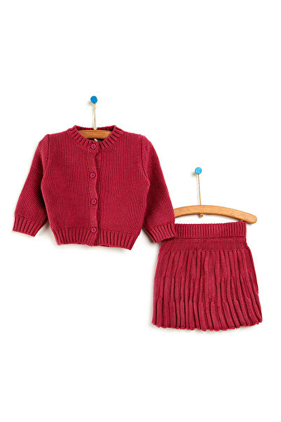 ebebek Hello Baby HelloBaby Crazy Bears Pullover-Strickrock für Mädchen