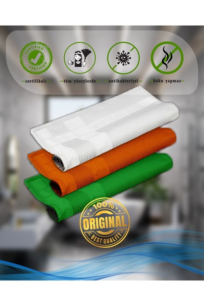 XAMANTHA Σετ 3 πανιών από μικροΐνες - Μαγικό, Γερμανικό, Αγγλικό και Αραβικό ...