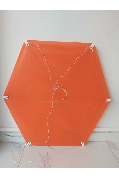 Onur uçurtma her çocuğun bir masalı olmalı ALTIGEN UÇURTMA TURUNCU RENK