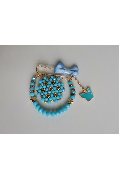MİNİK ADIMLAR Little Steps Cevşen Baby Collar & Pillow and Crib Pin