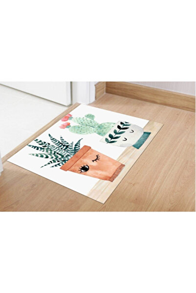 Bayev Αντιβακτηριδιακό χαλάκι μπάνιου 40x60 Cactus 0456 Djt.