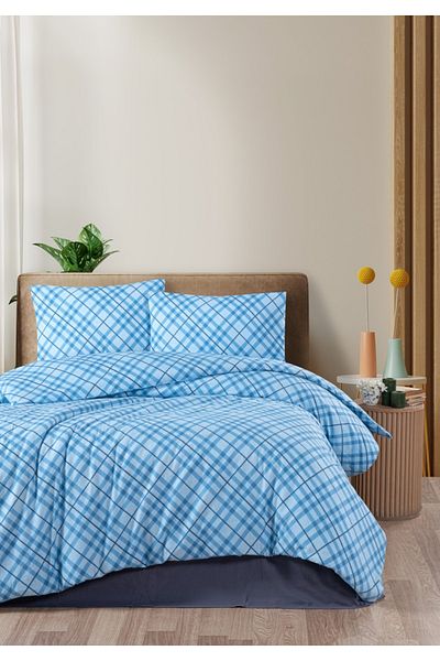 Mulberry Bret Flannel Flannel Зимен комплект двойна завивка