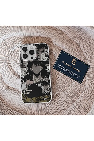 Flashy Shop REDMI NOTE 12 PRO 5G Uyumlu Solo Leveling Anime Tasarımlı Şeffaf ...