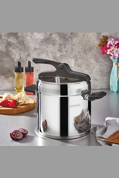 Kahramanlar Single Bakelite Handle Pressure Cooker 5.0 Lt
