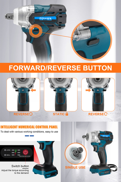 POWER BLACK 5ah Professional Somun Sökme Şarjlı Darbeli Matkap Vidalama Set Sarı Powerblack