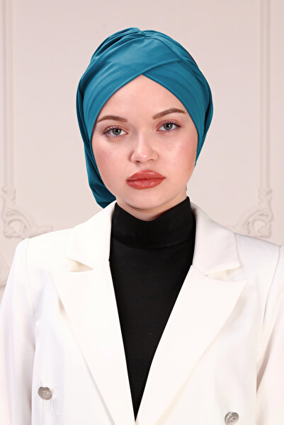 ada sanatsal غطاء محرك السيارة العملي - حجاب أزرق بترولي