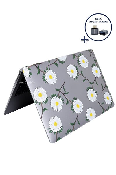 Mcstorey Macbook Pro Kılıf 13inç M1 M2 Çip Flower01nl (13.3" PRO) A2338 A2289 A2251 A1706 A1708 A1989 A2159