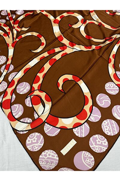 AWAM SILK أوام حرير مقاس كبير إيشارب حرير خالص 100% 110*110