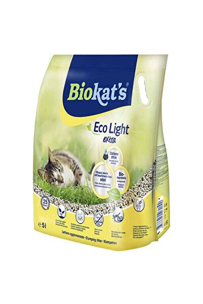 Gimcat Biokats Eco Light Ext. Pelet Kedi Kumu 5 Lt