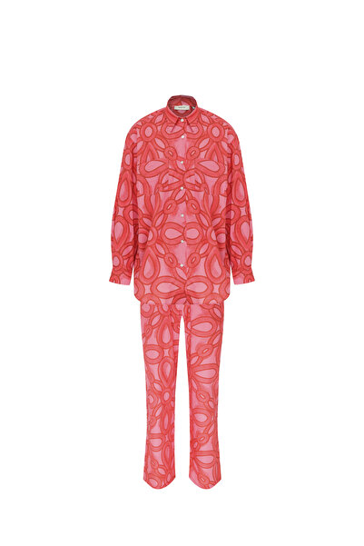 Mozto Berta Oversize Gömlek Pantolon Takım