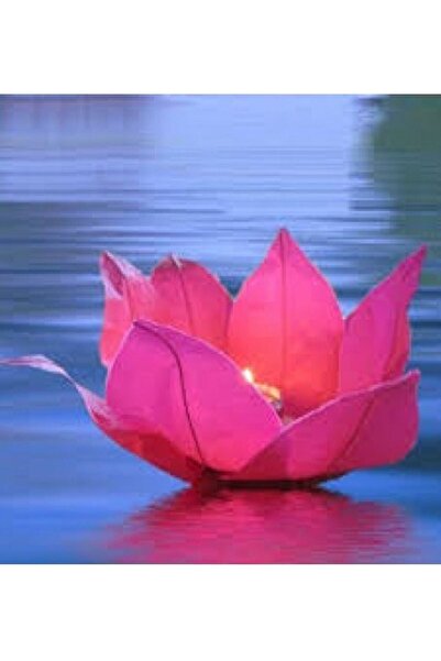 MOBEE Nilüfer Şeklinde Su Üzerinden Yüzen Su Feneri