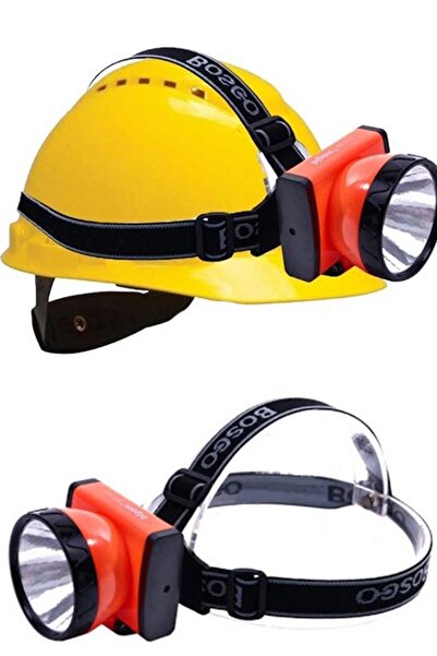 MOBEE Şarjlı Baret Lambası Kafa Feneri Kamp Lambası Kamp Feneri 1410