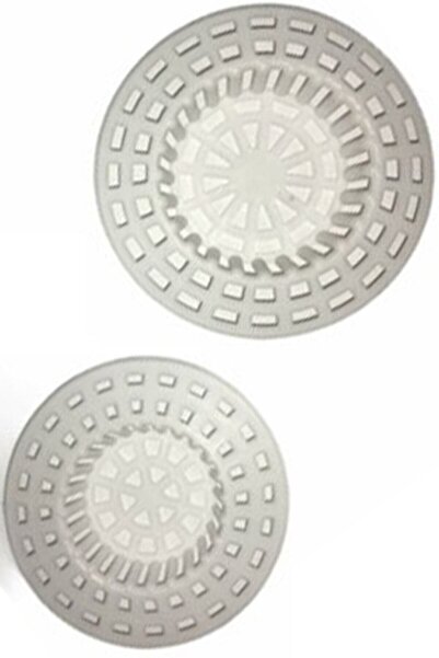 MOBEE Burçin 2'li Evye Lavabo Süzgeci Plastik Küvet Lavoba Süzgeç 1410