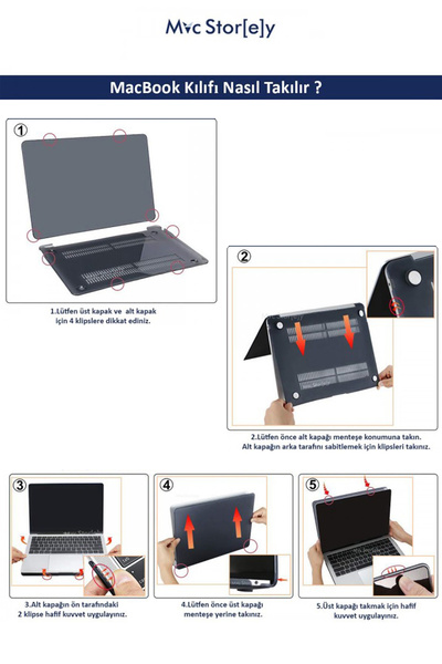 Mcstorey Macbook Pro M1-m2 Kılıf 13inç A2338 A1706-08 A1989 A2159 2251 2289 Ile Uyumlu Mermer06nl