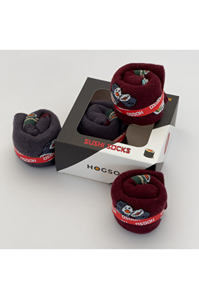 hogso Sushi Socks in a Special Box of 2