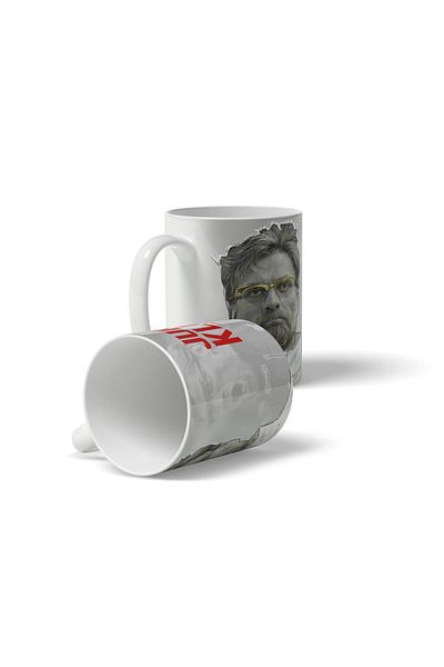 OFFSIDE Jurgen Klopp Digital Drawing Design Printed Mug Cup