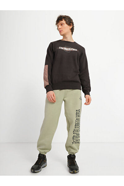 THE NORTH FACE M prınted heavyweıght fleece sweatpant