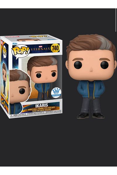 Funko شخصية POP Marvel Eternals Ikaris #740 الحصرية من الفينيل