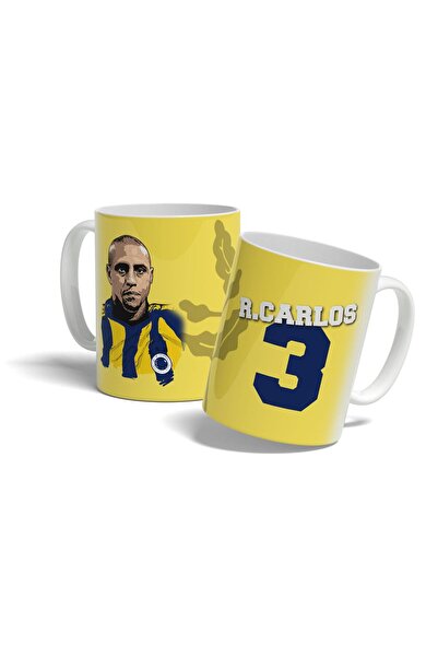 Roberto Carlos Drawing Design Printed Mug