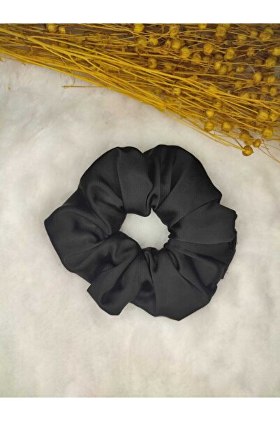 DSAKSESUAR Siyah Saten Simit Toka