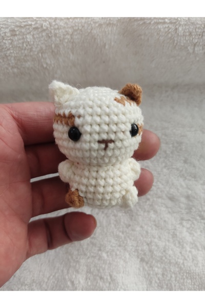 Engin TT Mini Amigurumi Oyuncak (kedi-6 Cm)