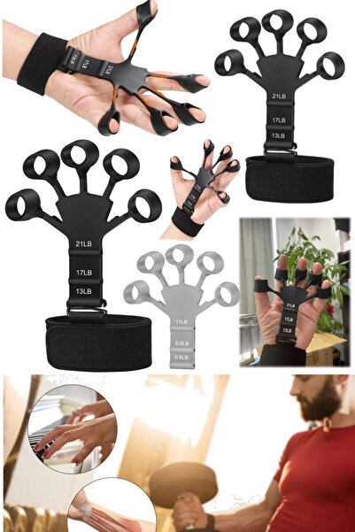Leyaton Gripster Kavrama Güçlendirici Parmak Sedye El Kavrama Antrenörü Fitne...