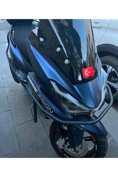 MOTOSEPETİM MOMO DESİGN BEYAZ STİCKER MOTOSİKLET GRENAJ STİCKER