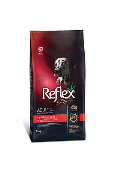 Reflex Plus Sterilised&Light Kuzulu Yetişkin Köpek Maması 15 Kg - Farmapets