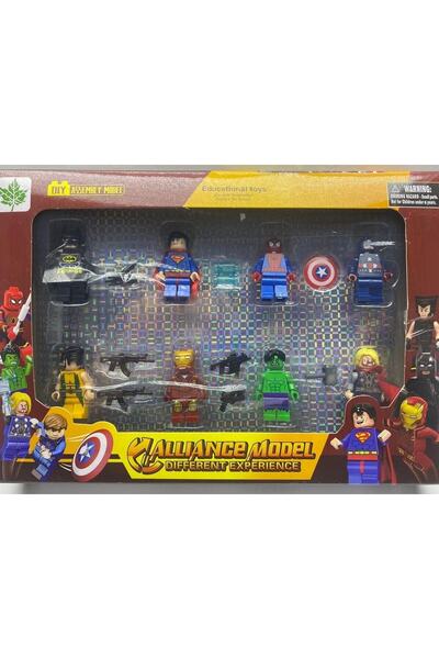 Ailenizin Oyuncakçısı Avengers Figür Adam Minifigür Avengers Marvel Figür Set...