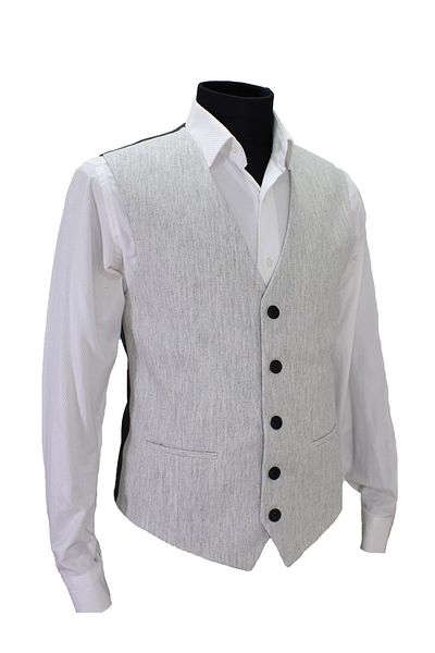 MENTOR REGALO ΑΝΔΡΙΚΟ ΓΙΛΕΚΟ V-NECK ΑΝΟΙΧΤΟ ΓΚΡΙ ΜΑΛΛΙ 50557