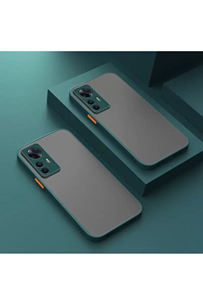 Rivor Xiaomi Redmi Note 12s 4g Kılıf Kamera Korumalı Arkası Buzlu Kenarları R...