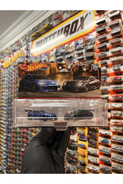 HOT WHEELS 2’li dıorama ( Pandem Subaru & Lexus Rc F Gt3 )