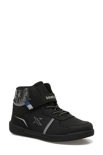 Kinetix KREJA PU HI 3PR Black Boy High Sneaker