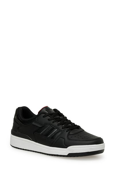 Kinetix WILMO PU 3PR Black Men's Sneaker