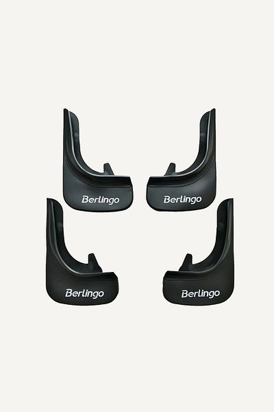 FA OTOMOTİV Citroen Berlingo Compatible Mudguards Set of 4 (Fender - Dust Cover)