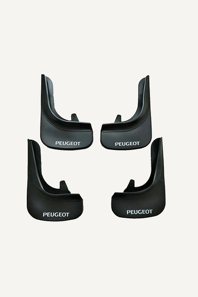 FA OTOMOTİV Peugeot Mudflap Compatible Set of 4 (Fender - Dust Cover)